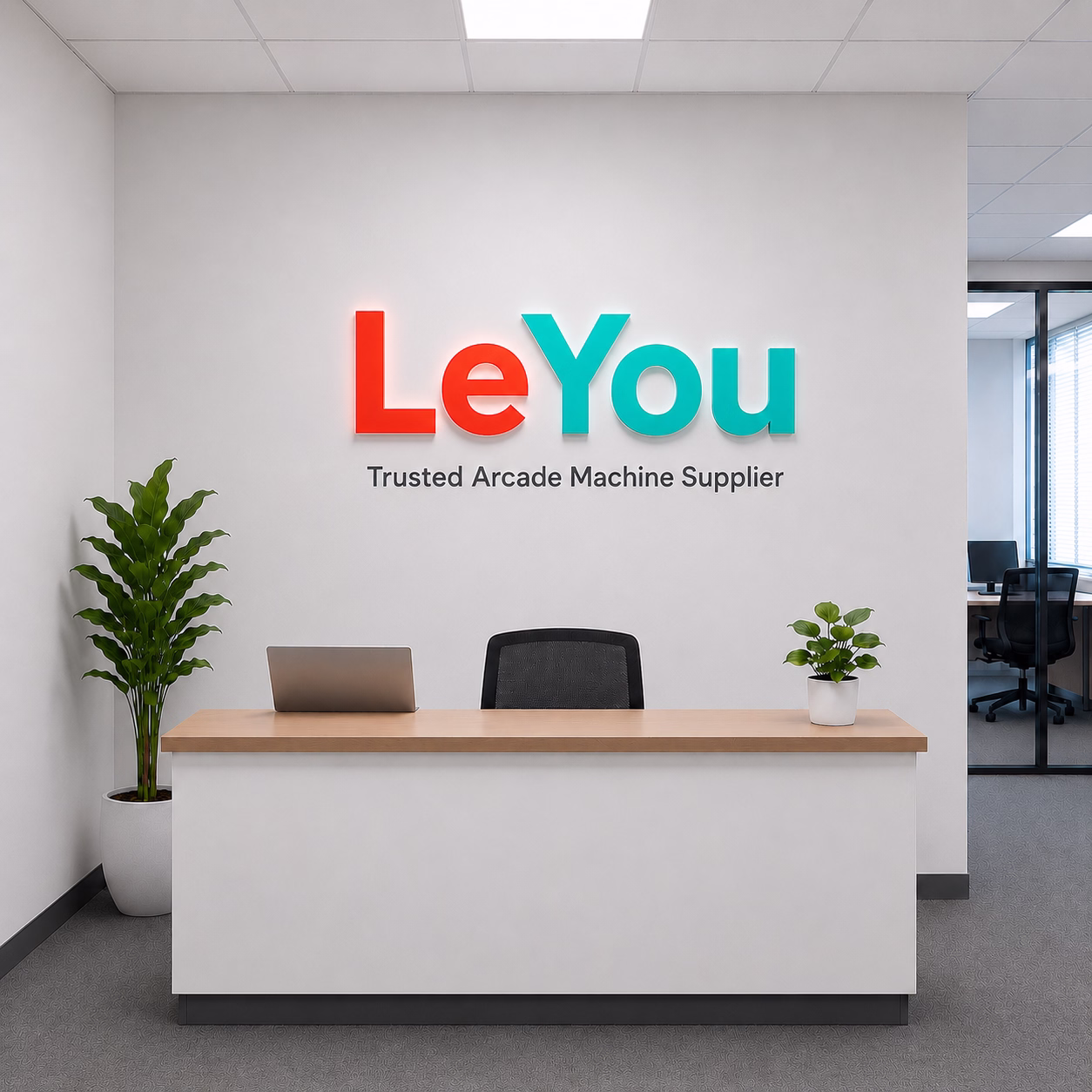 Leyou Arcade office reception